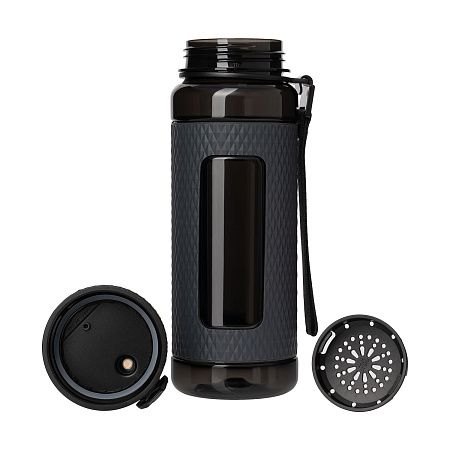 Бутылка для воды Вектор (Vector), черная