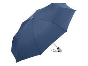 Зонт складной «Guard» автомат со светоотражающим кантом, цвет: синий