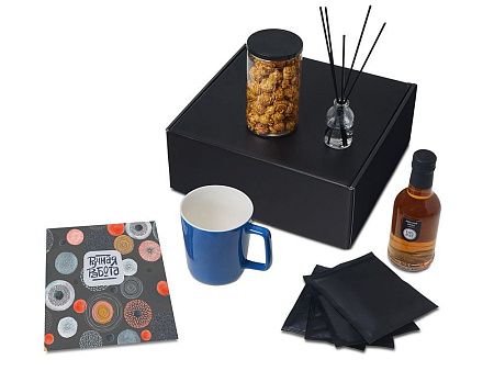 Подарочный набор «Re:y. Treat» с кружкой, сиропом и попкорном