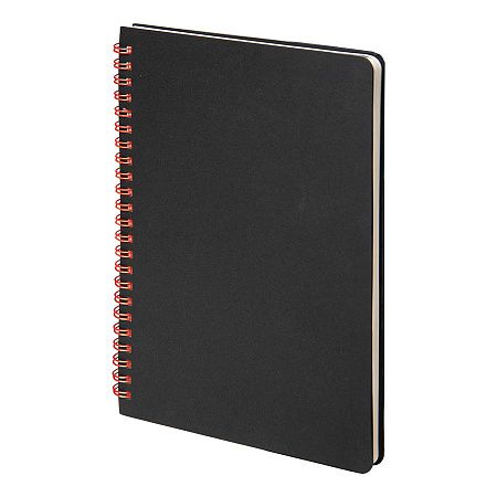 Набор подарочный FLAME: блокнот, ручка, кружка; черный/красный