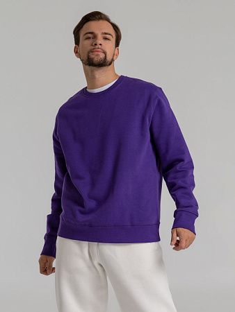 Свитшот унисекс King, фиолетовый, размер XS