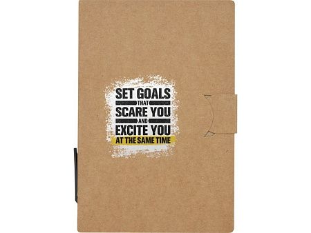 Блокнот «Swift» со стикерами и шариковой ручкой