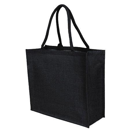 Сумка из джута Caravan Jute, чёрная