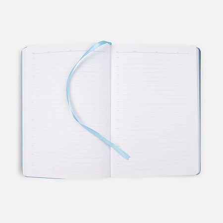 Ежедневник Tact, недатированный, голубой