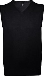 Жилет унисекс Gentlemen, черный, размер XXS