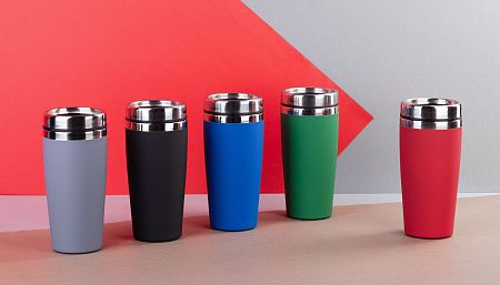 Термостакан "Эльбрус" 400 мл, покрытие soft touch