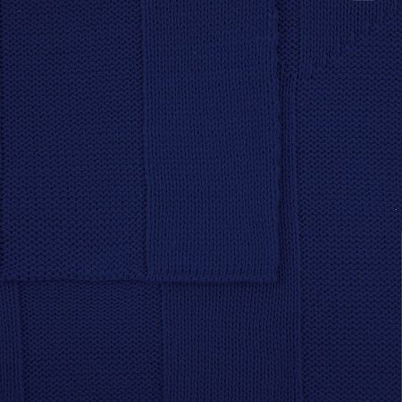 Плед Rombus, темно-синий (сапфир)