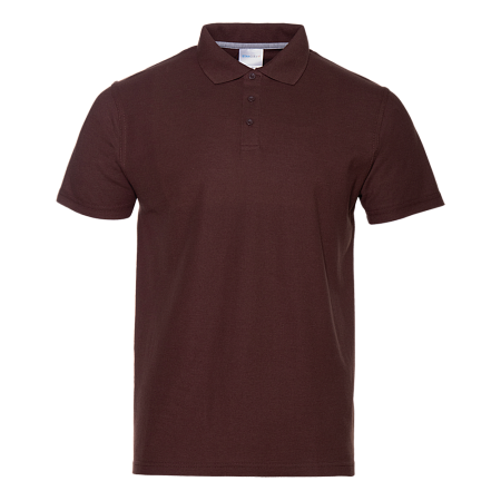 Рубашка поло унисекс  STAN хлопок/полиэстер 185, 04, Тёмно-Шоколадный,  (107)  (44/XS)
