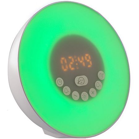 Лампа-колонка dreamTime для пробуждения светом и музыкой, черная