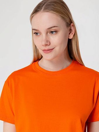 Футболка унисекс T-Bolka 160, оранжевая, размер 3XL