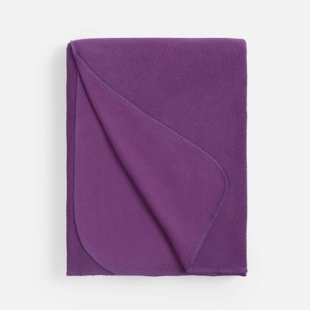Флисовый плед Warm&Peace, фиолетовый