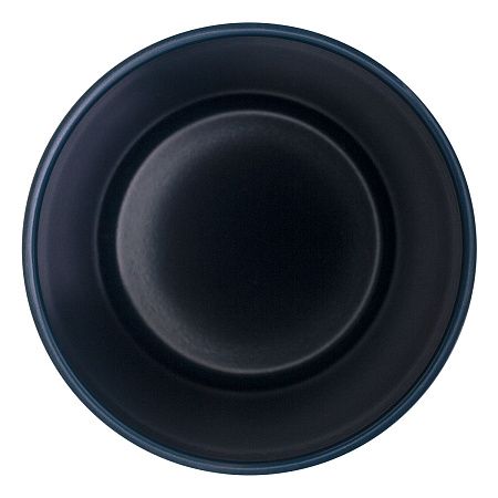 Термокружка вакуумная с керамическим покрытием Арктик (Arctic), белый/синий