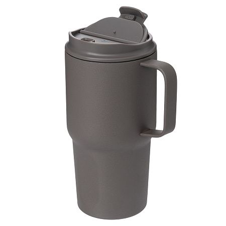 Термокружка вакуумная Авентура (Aventura), серая