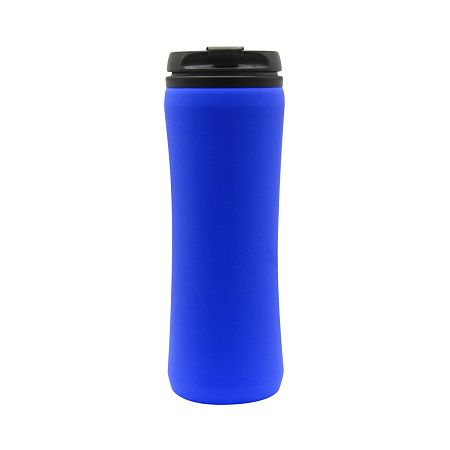 Термокружка Miora софт-тач, синий