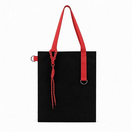 Набор Superbag Red accent: шоппер с обвесом