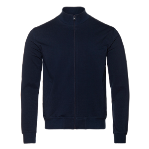 Толстовка унисекс STAN на молнии футер без начёса 245, 65, Тёмно-синий,  (46)  (50/L)