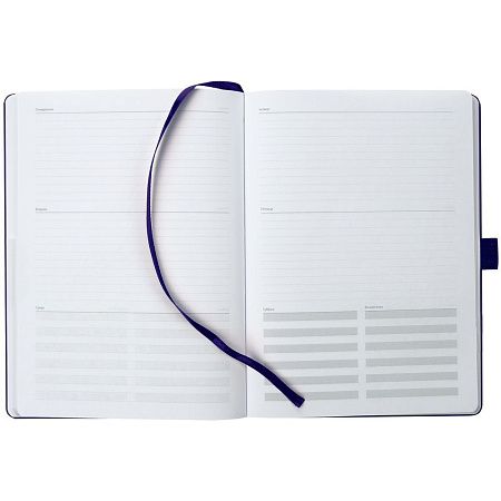 Еженедельник Lucky, недатированный, серый