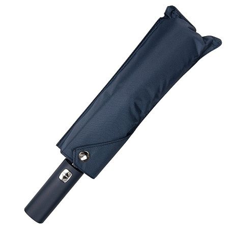 Зонт складной автоматический обратного сложения Forest Lotus Reverse, темно-синий