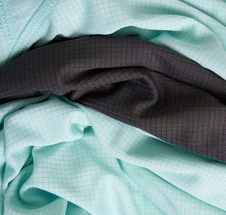 Футболка спортивная унисекс Vortex, ярко-бирюзовая, размер XS