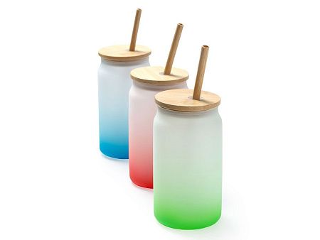 Стакан DALBY с цветным градиентом