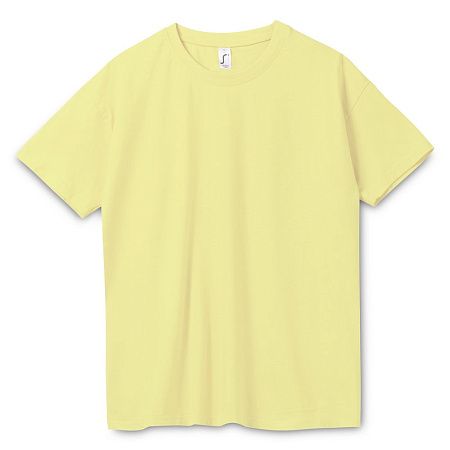 Футболка унисекс Regent 150, светло-желтая, размер L