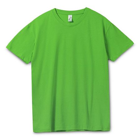 Футболка унисекс Regent 150, зеленый лайм, размер XS