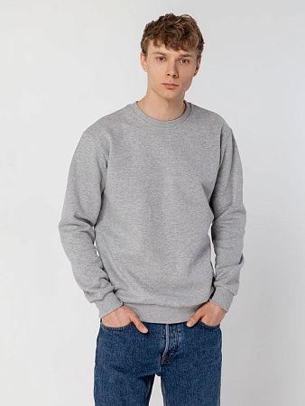 Толстовка Unit Toima Heavy, серый меланж, размер XS