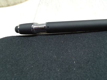 Ручка-стилус металлическая шариковая «Sway» soft-touch