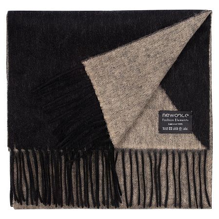 Шарф Charming, коричневый с оранжевым