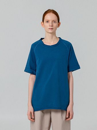 Футболка унисекс Vozduh 1.0, синяя, размер S