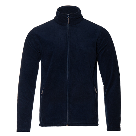 Толстовка унисекс STAN на молнии микрофлис 200, 21, Тёмно-синий,  (46)  (48/M)