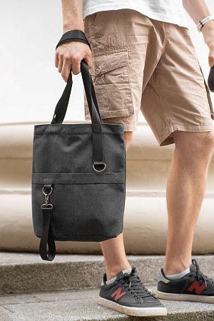 Шоппер Superbag ZIP, с двумя карманами и молнией