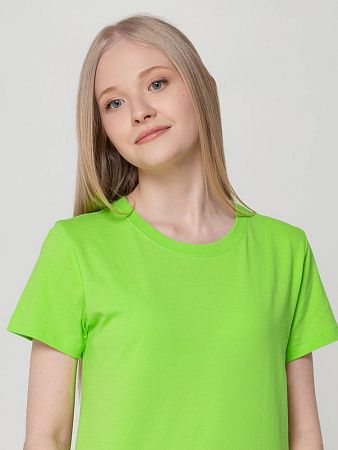 Футболка женская T-bolka Lady, зеленое яблоко, размер L v2