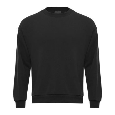 Свитшот унисекс STAN футер без начёса, 350, 96, Чёрный,  (20)  (44/XS)