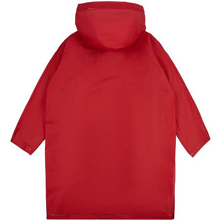 Дождевик детский RainDrop Kids, красный, размер 8 лет (118-128 см)