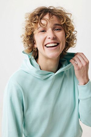 Худи Iqoniq Yengo из переработанного хлопка, унисекс, 280 г/м²