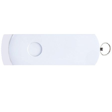 Флешка ELEGANCE COLOR Белая с белым 4026.07.07.64ГБ