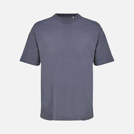 Футболка оверсайз мужская Boxy Men, темно-серая (графит), размер M