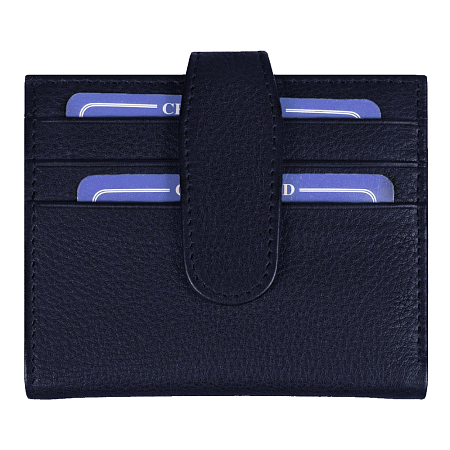 Набор подарочный Solution Superior Duo (ручка, футляр для кредитных карт), синий