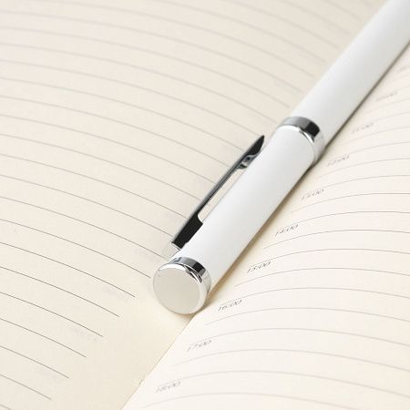 Шариковая ручка Бенуа (Benua), белая