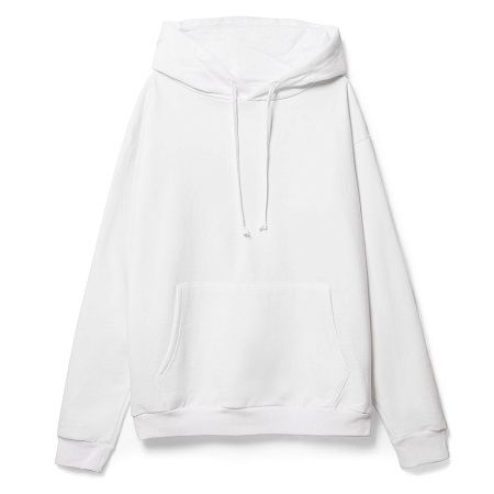 Худи унисекс Tuloksa 280, белое, размер 4XL