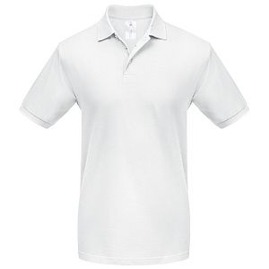 Рубашка поло Heavymill черная под нанесение