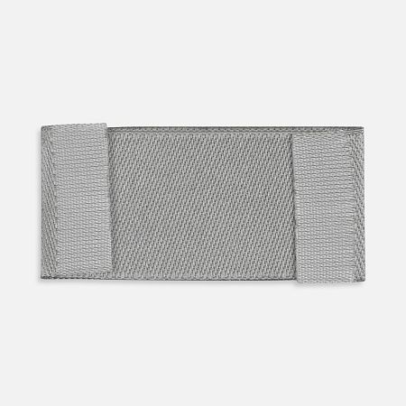 Лейбл тканевый Epsilon, XXS, серый