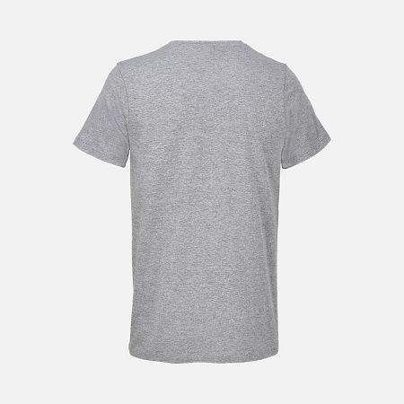 Футболка унисекс Regent с V-образным вырезом, серый меланж, размер XL