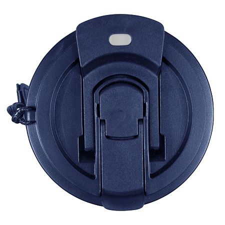 Термокружка Cosmostar, тёмно-синий/ серебро