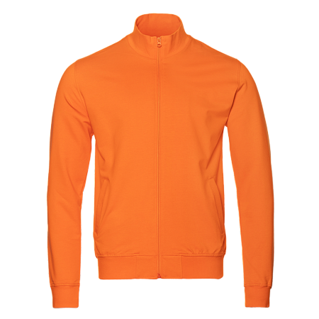 Толстовка унисекс STAN на молнии футер без начёса 245, 65, Оранжевый,  (28/1)  (42/XXS)