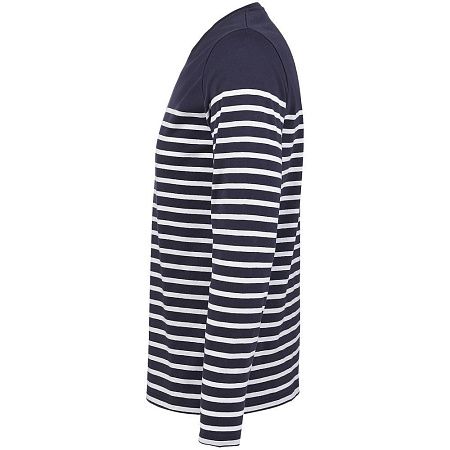 Футболка мужская с длинным рукавом Matelot LSL Men, синяя с белым, размер M