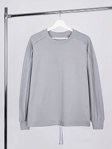 Свитшот унисекс Vozduh, светло-серый, размер XL/2XL