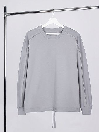 Свитшот унисекс Vozduh, светло-серый, размер XL/2XL