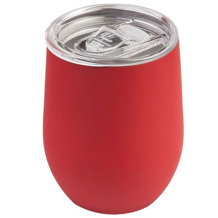 Термокружка (кофер) STEP SOFT 370мл Красная 6300.03